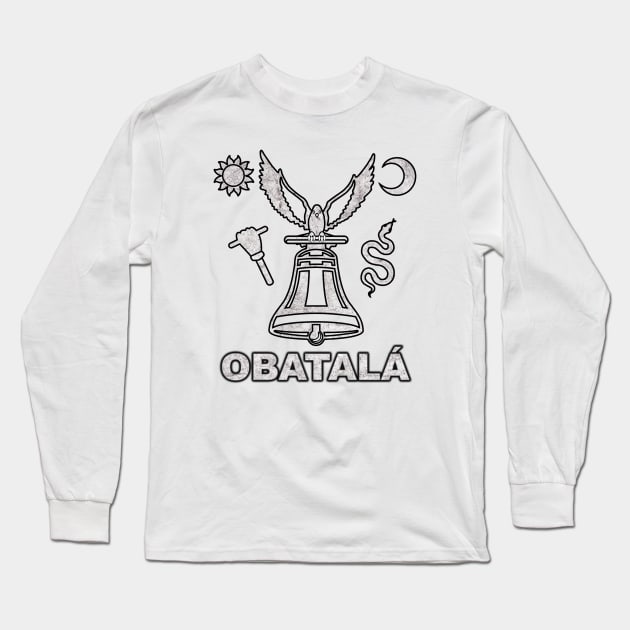 Obatala Long Sleeve T-Shirt by Korvus78